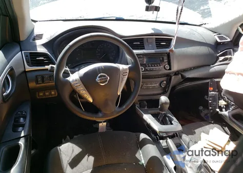 2017 Nissan Sentra S z USA, uszkodzony, nr VIN 3N1AB7AP2HY272489